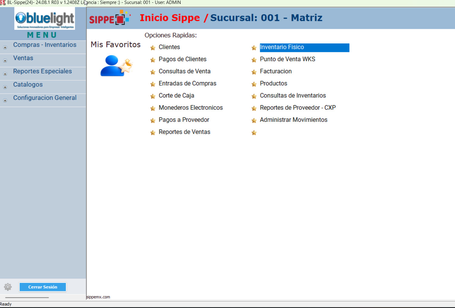 SIPPE punto de venta